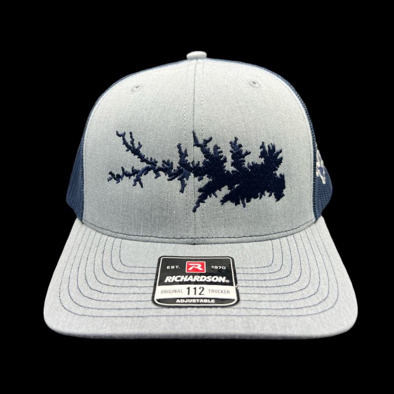 Richardson Lake Murray 803 Heather Navy Trucker Hat