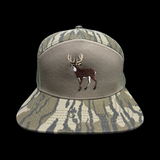 803 Lost Deer Bottomland 7 Panel Flatbill Hat