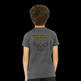 PRE_SALE: YOUTH T-SHIRT - Gray Collegiate Academy Archery