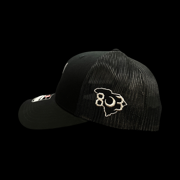 Richardson Swampfox 803 Special Edition Black Trucker Hat