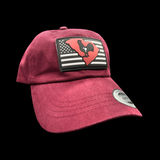 Yupoong Garnet Hometown Rooster Carolina Relaxed Fit Cotton Hat