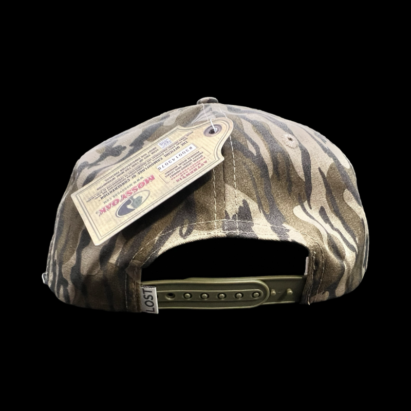 Lost Bottomland 3D Black Lab Relaxed Flatbill Hat