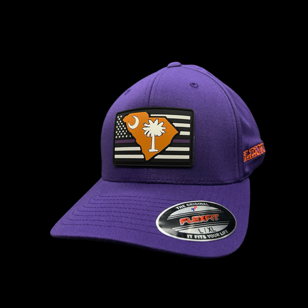 Flexfit 6277 Fitted Performance PVC Clemson Hat