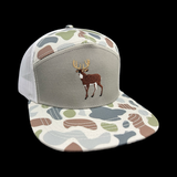 803 Lost Deer Brackish 7 Panel Flatbill Hat