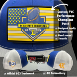 Lexington Wildcats Championship Baseball 4K 803 Performance Trucker Hat