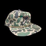 803 Lost Duck Oldscool Marsh Flatbill Rope Hat