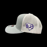 R112 Trucker Northwestern Trojans 803 Special Edition Heather hat