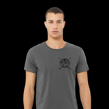 PRE_SALE: ADULT UNISEX T-SHIRT - Gray Collegiate Academy Archery