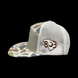 803 Lost Deer Brackish 7 Panel Flatbill Hat