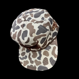 Lost Oldscool 3D Chocolate Lab Relaxed Flatbill Hat