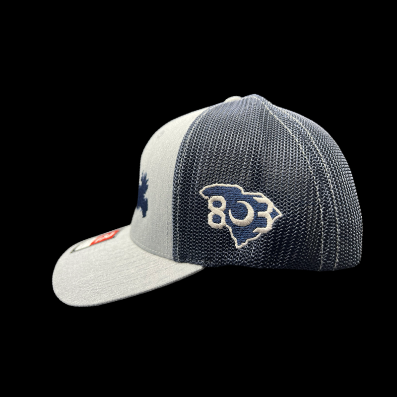 Richardson Lake Murray 803 Heather Navy Fitted Trucker Hat