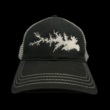 Richardson Lake Murray 803 Black Steel Relaxed Trucker Hat