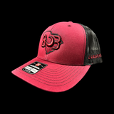 Richardson 803 Carolina Garnet Black 2nd Gen Trucker Hat