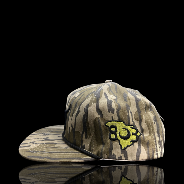 Lost Bottomland 3D Black Lab Relaxed Flatbill Hat