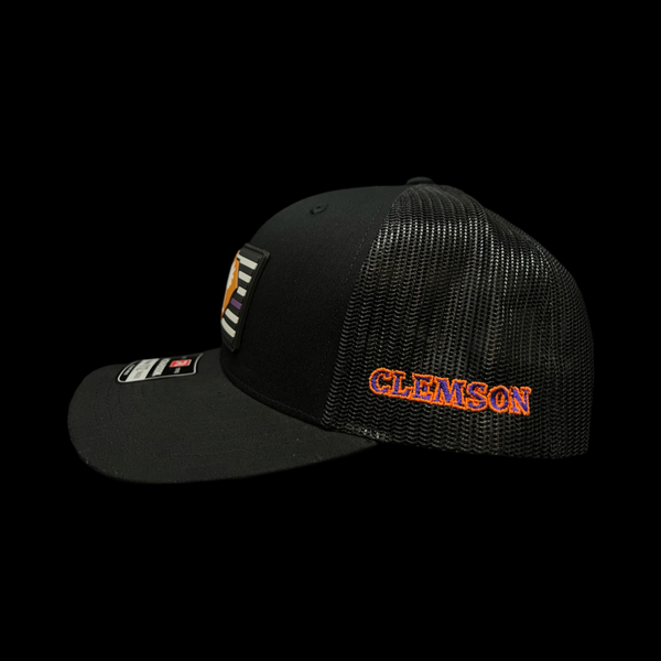 Richardson 112 Clemson Black Performance PVC Hat