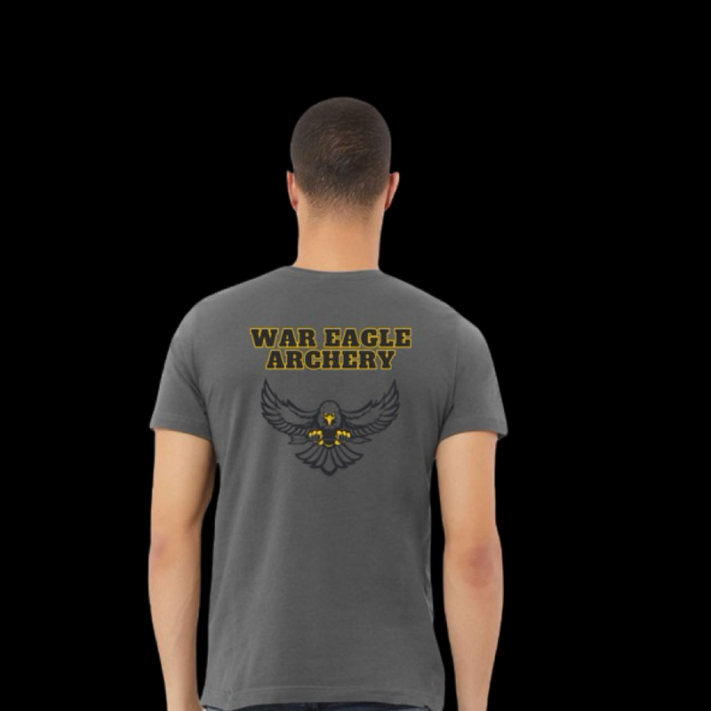 PRE_SALE: ADULT UNISEX T-SHIRT - Gray Collegiate Academy Archery