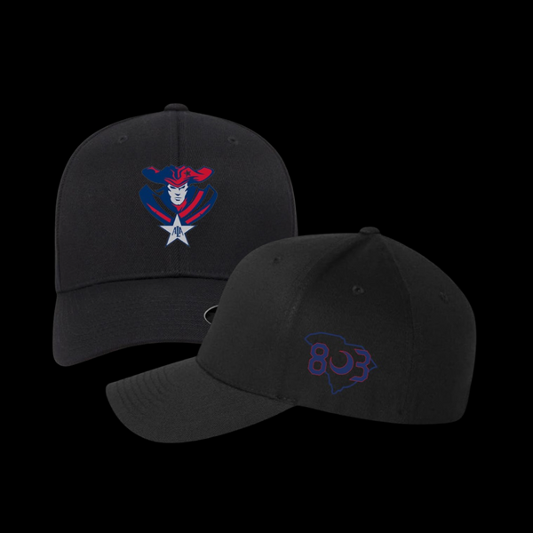 8) PRE-SALE: ALA Patriots Special Edition - 803 side logo - fitted black hat