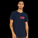 PRE-SALE: Remember James Muller “Give Back” Navy 100% Polyester Performance Unisex T-Shirt