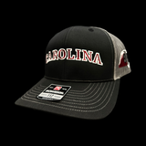 Richardson Carolina Lowcountry 843 Black Steel Trucker Hat