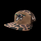 Lost 803 Chocolate Duck Camo Waterfowl/Mallard Flatbill Hat