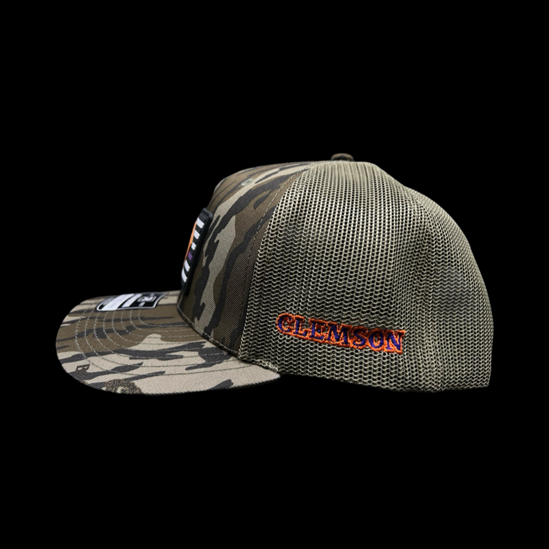 803 Richardson 112 Bottomland Clemson Performance Trucker Hat