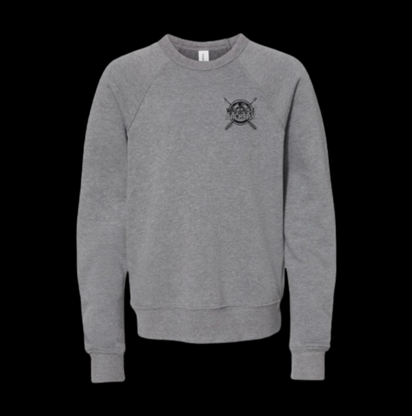 PRE_SALE: YOUTH SWEATSHIRT - Gray Collegiate Academy Archery