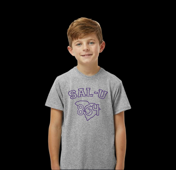 PRE-SALE: SAL-U 864 Special Edition Saluda Tigers YOUTH Performance Distressed Flag Tee