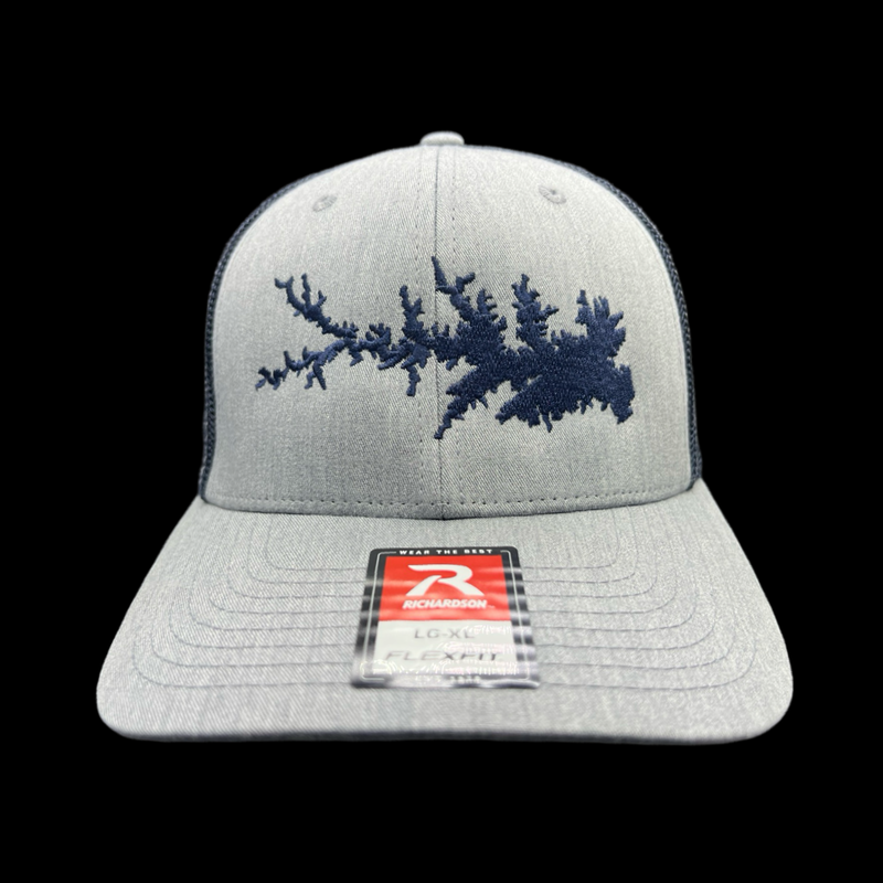 Richardson Lake Murray 803 Heather Navy Fitted Trucker Hat