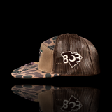 Lost 803 Chocolate Duck Camo Waterfowl/Mallard Flatbill Hat