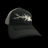 Richardson Lake Murray 803 Black Steel Relaxed Trucker Hat