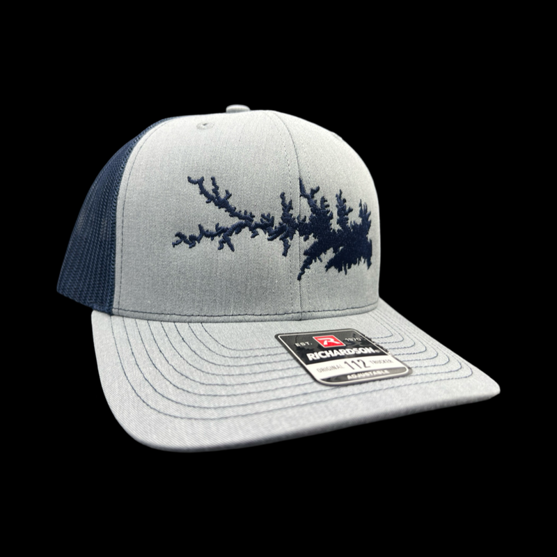 Richardson Lake Murray 803 Heather Navy Trucker Hat