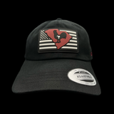 Yupoong Black Hometown Rooster Carolina Relaxed Fit Cotton Hat