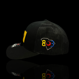 Black and Gold Has No Borders Hat