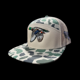 803 Lost Duck Oldscool Marsh 7 Panel Flatbill Hat