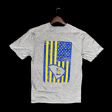 Lexington Wildcat 803 Special Edition Unisex Performance Distressed Flag Tee