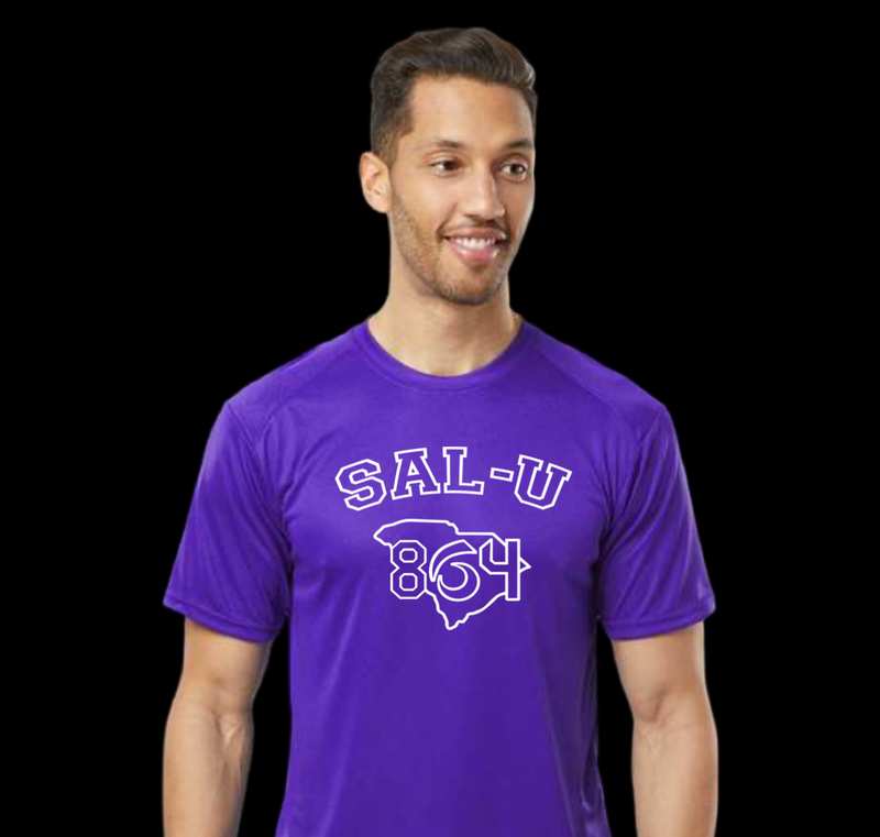 PRE-SALE: SAL-U 864 Special Edition Saluda Tigers Unisex Performance Distressed Flag Tee