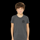 PRE_SALE: YOUTH T-SHIRT - Gray Collegiate Academy Archery