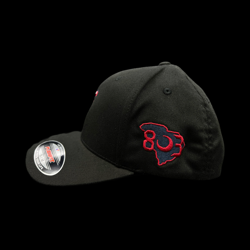 ALA Patriots 803 Special Edition GIve Back Black Flexfit Fitted Hat