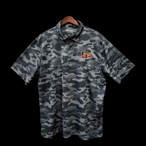 Gilbert Indians Camo Polo