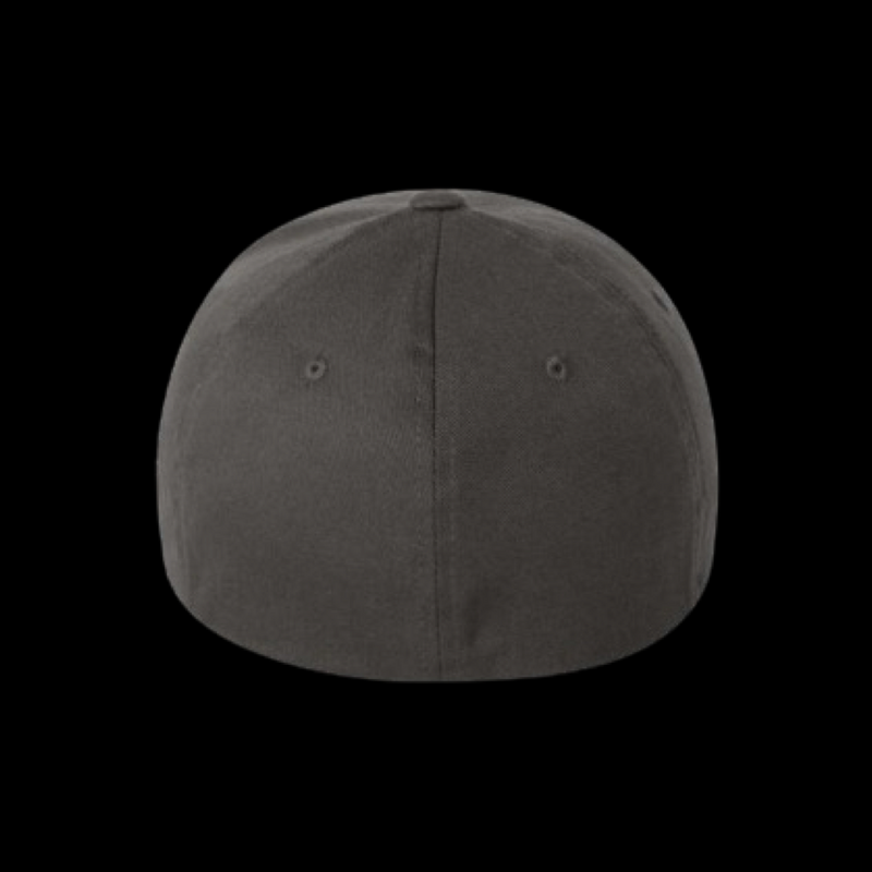 PRE_SALE: **EAGLE FLEXFIT COTTON** Gray Collegiate Charcoal  Special Edition Fitted Hat