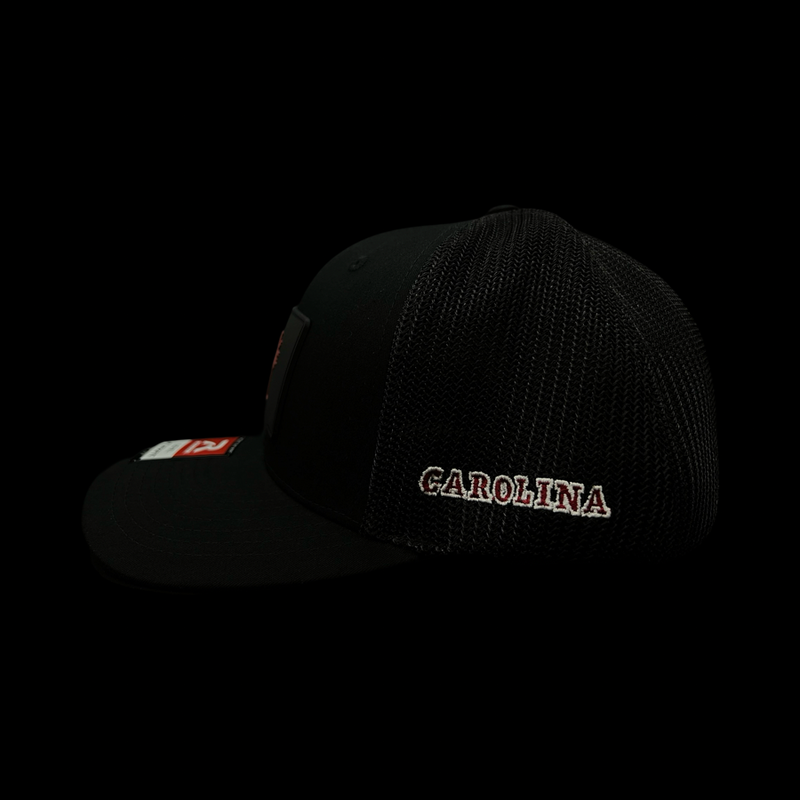 Richardson 110 Black Garnet Palmetto Moon Carolina Performance Fitted Hat