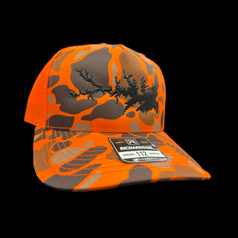 Richardson Lake Murray 803 Blaze Orange Trucker Hat