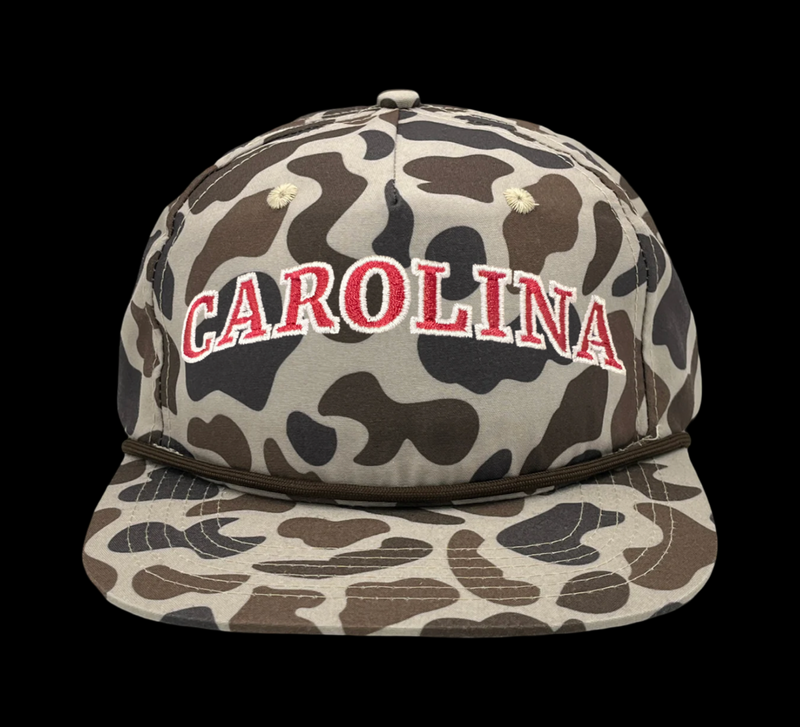 Lost Carolina Slough Duck Camo Relaxed Rope Hat