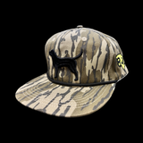 Lost Bottomland 3D Black Lab Relaxed Flatbill Hat