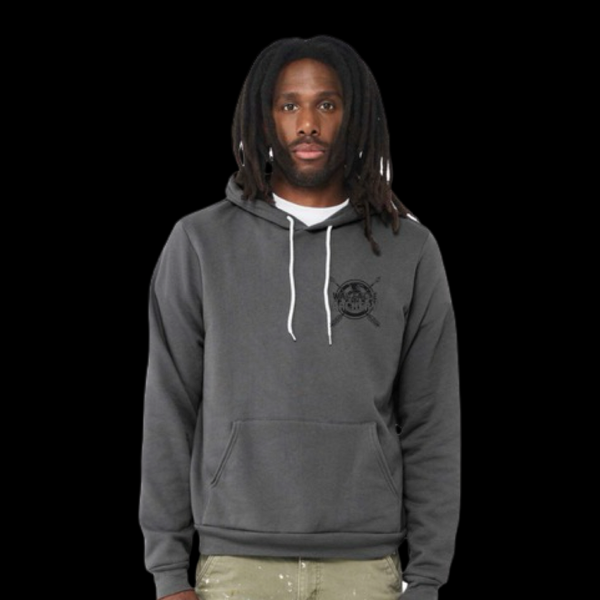 PRE_SALE: ADULT UNISEX HOODIE - Gray Collegiate Academy Archery