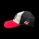 Richardson 111 Hometown Georgia Red Stone Black Football Relaxed Trucker Hat