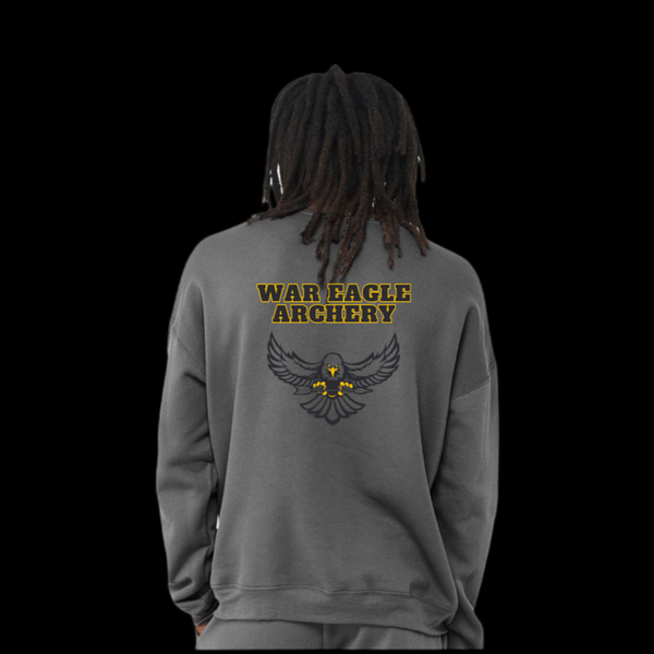 PRE_SALE: ADULT UNISEX SWEATSHIRT - Gray Collegiate Academy Archery