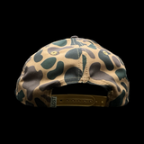 803 3D Lost Dog Chocolate Oldscool Camo Relaxed Rope Flatbill Hat