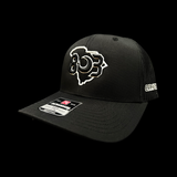 Richardson 803 Carolina 2nd Gen Black Trucker Hat