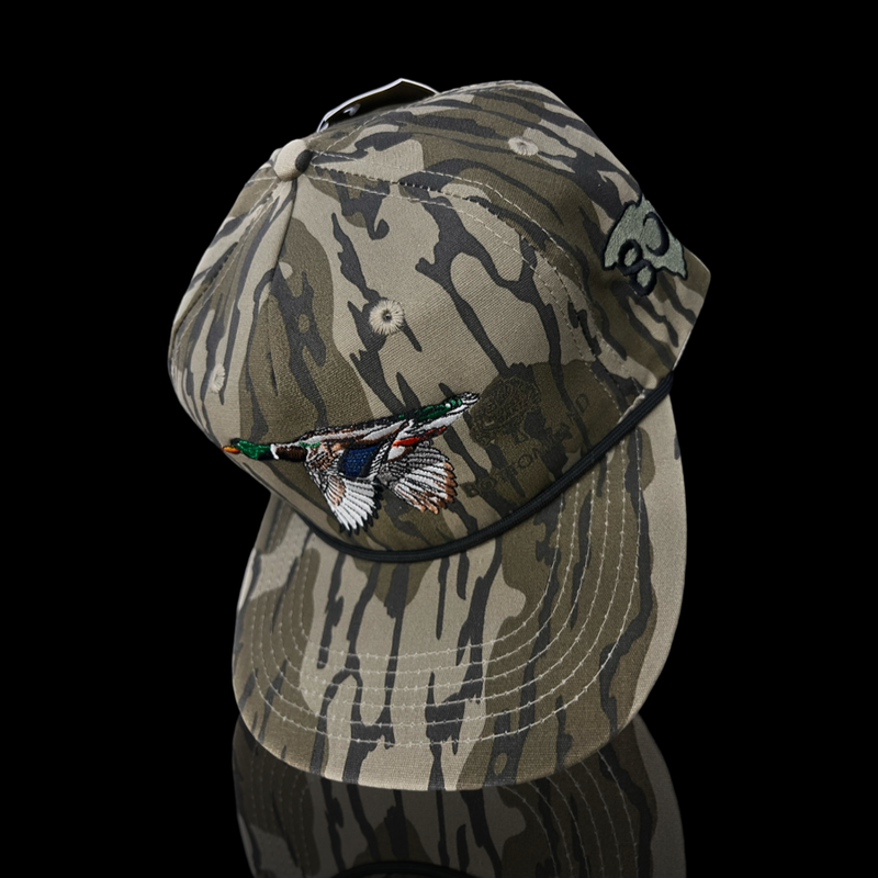 803 Lost Bottomland Flatbill Relaxed Waterfowl/Mallard Rope Hat